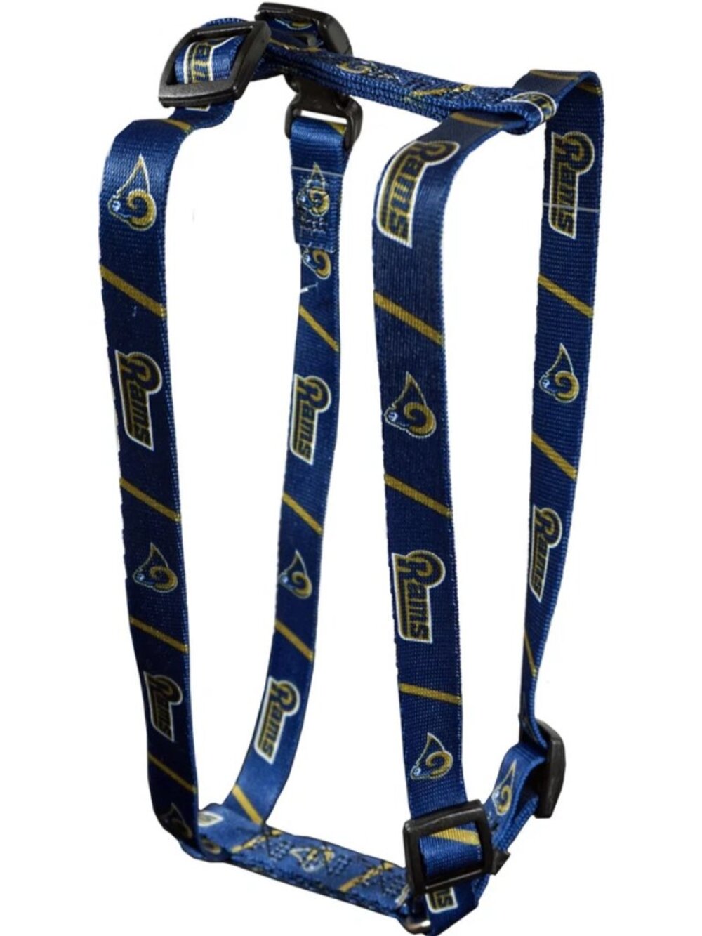 NEW Los Angeles Rams NFL Adjustable Pet Harness Large